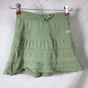 Sideout Girls Green Skort, Sz5/6